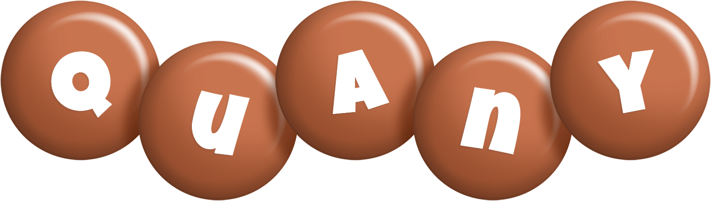 Quany candy-brown logo