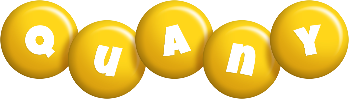 Quany candy-yellow logo
