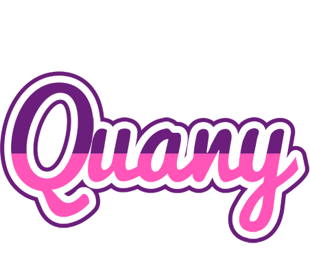 Quany cheerful logo