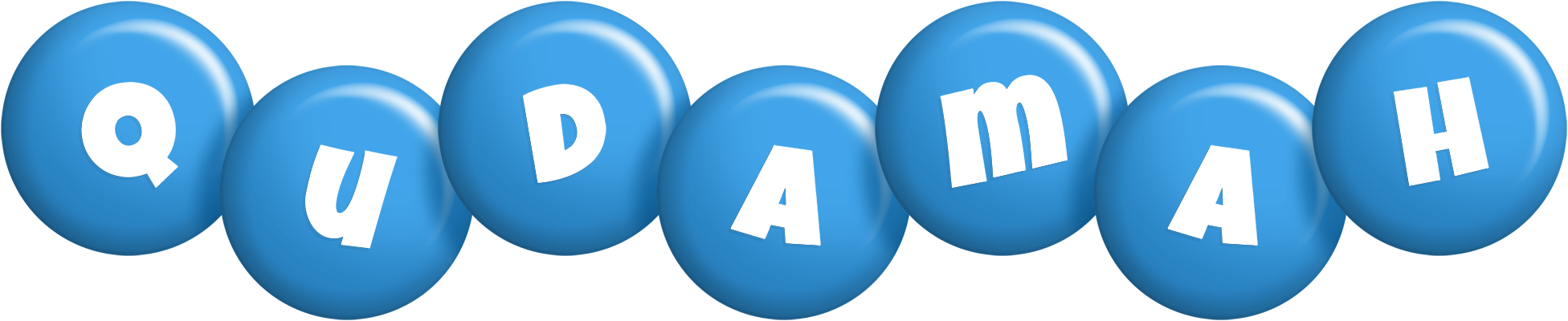 Qudamah candy-blue logo