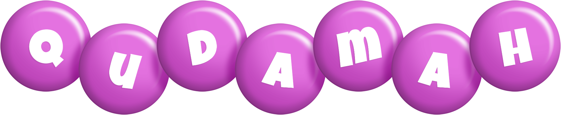 Qudamah candy-purple logo