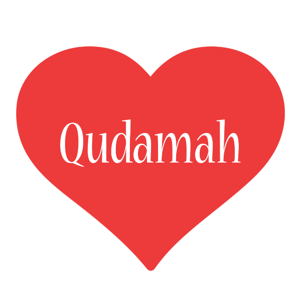 Qudamah love logo