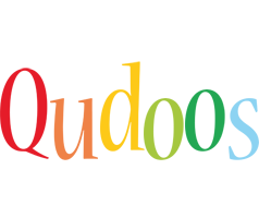 Qudoos birthday logo