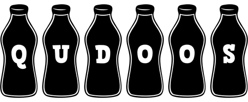 Qudoos bottle logo