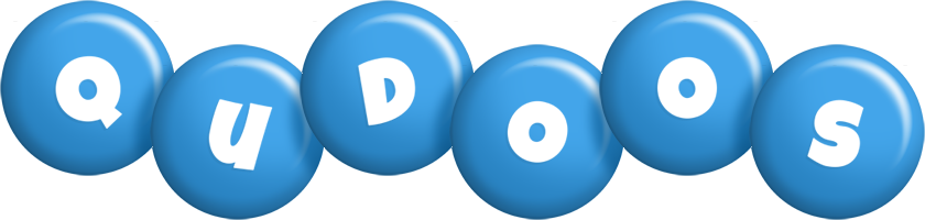 Qudoos candy-blue logo