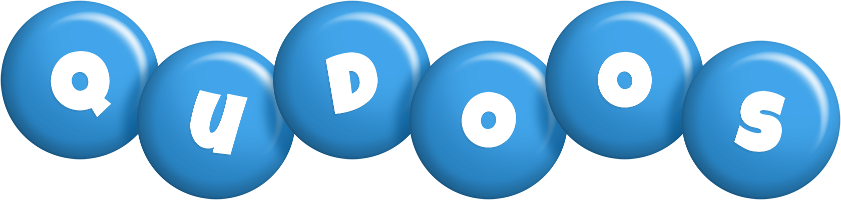 Qudoos candy-blue logo