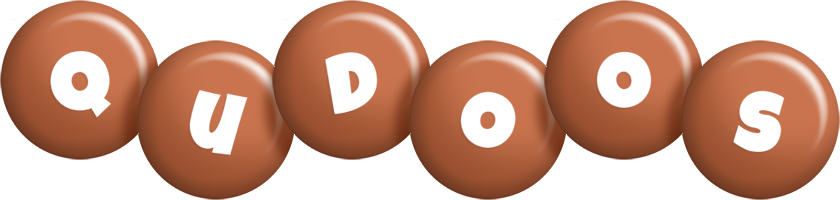 Qudoos candy-brown logo