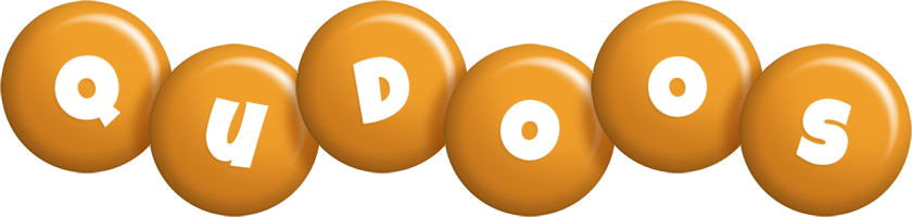 Qudoos candy-orange logo