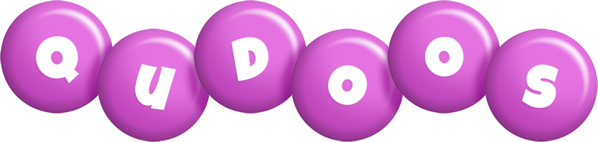 Qudoos candy-purple logo