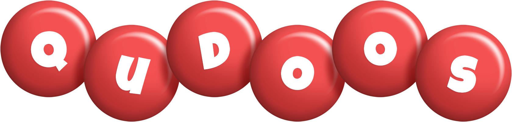 Qudoos candy-red logo