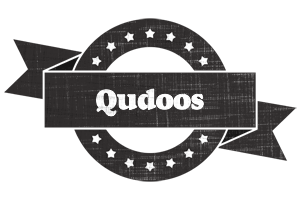 Qudoos grunge logo