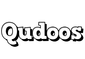 Qudoos snowing logo