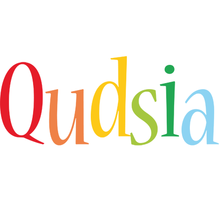 Qudsia birthday logo
