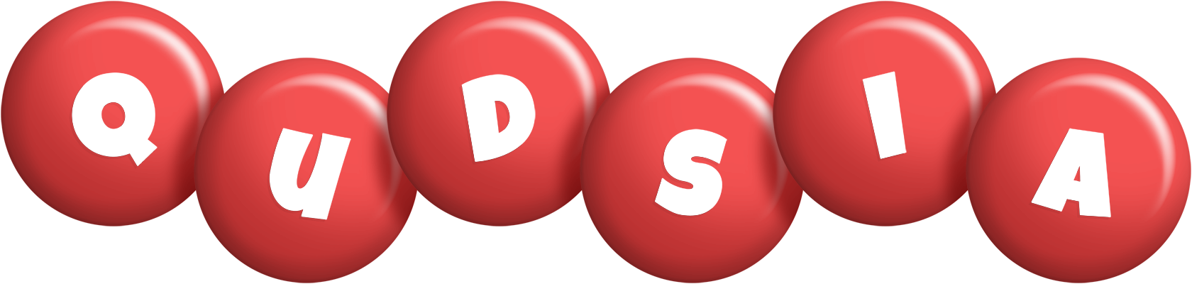 Qudsia candy-red logo