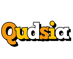 Qudsia cartoon logo