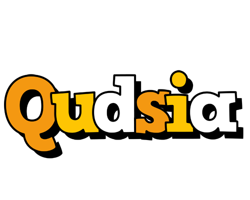 Qudsia cartoon logo