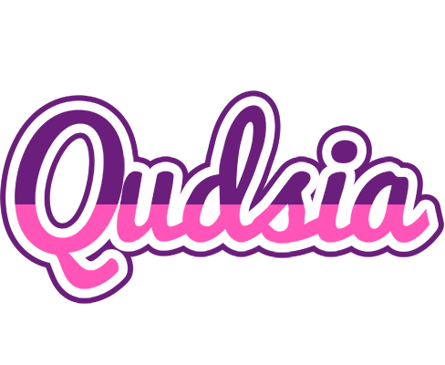 Qudsia cheerful logo