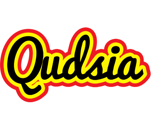 Qudsia flaming logo