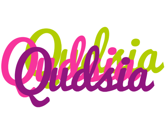 Qudsia flowers logo