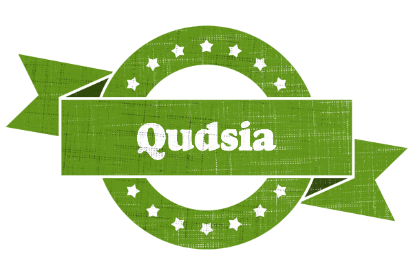 Qudsia natural logo