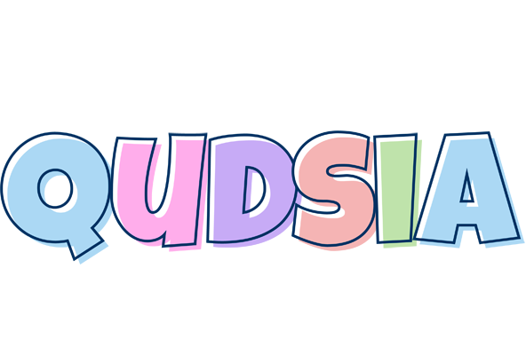 Qudsia pastel logo