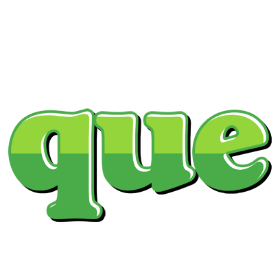 Que apple logo