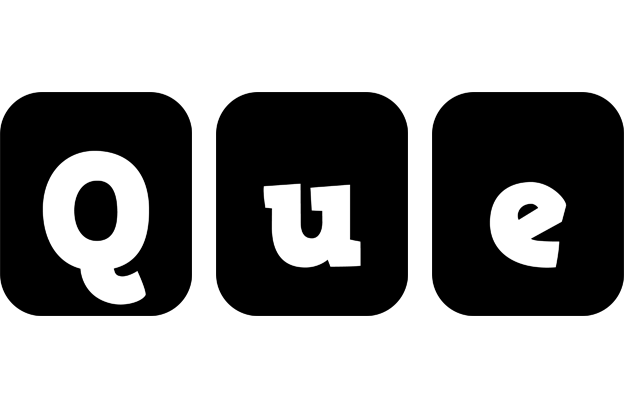 Que box logo