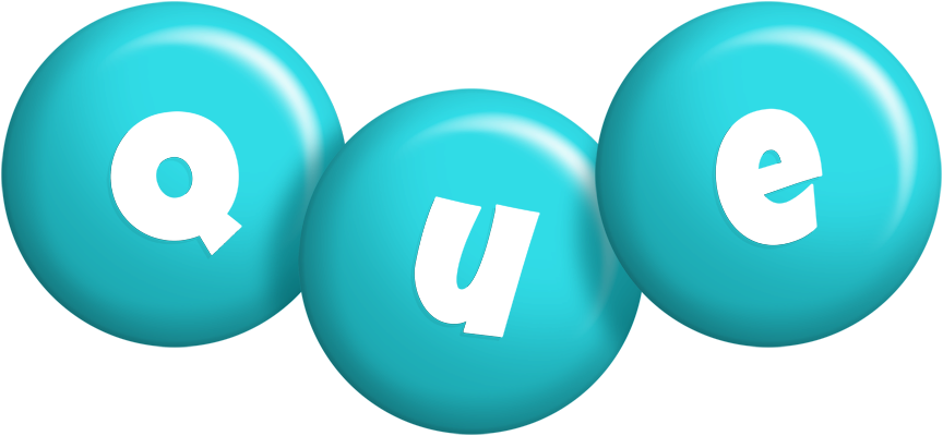 Que candy-azur logo