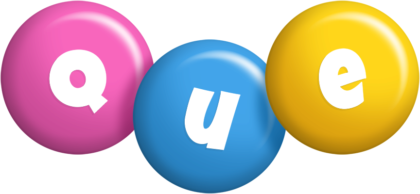 Que candy logo