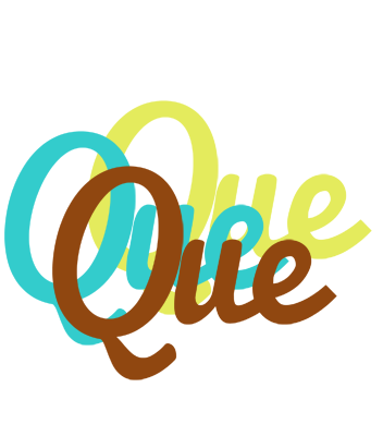 Que cupcake logo