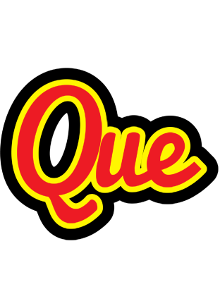 Que fireman logo