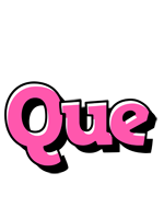 Que girlish logo