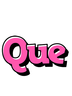 Que girlish logo