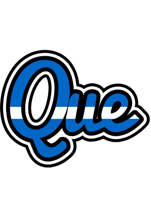 Que greece logo
