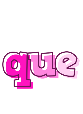 Que hello logo