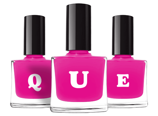 Que nails logo