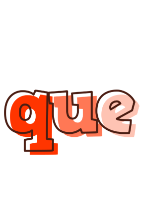 Que paint logo