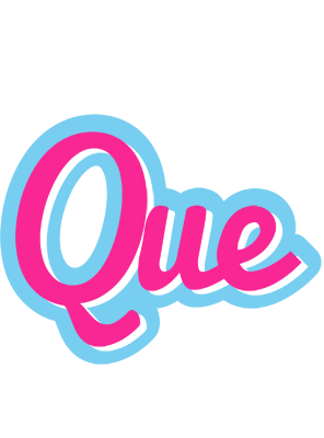 Que popstar logo