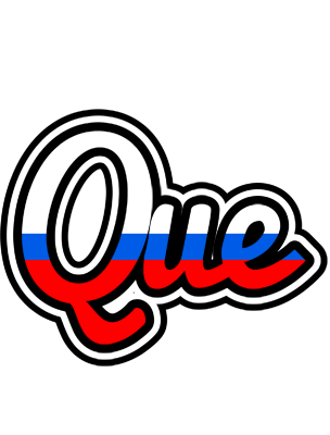 Que russia logo