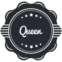 Queen badge logo