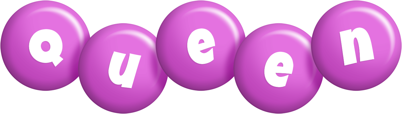 Queen candy-purple logo