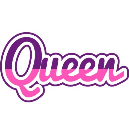 Queen cheerful logo