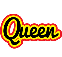 Queen flaming logo