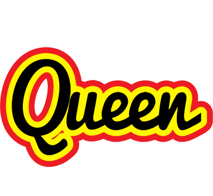 Queen flaming logo