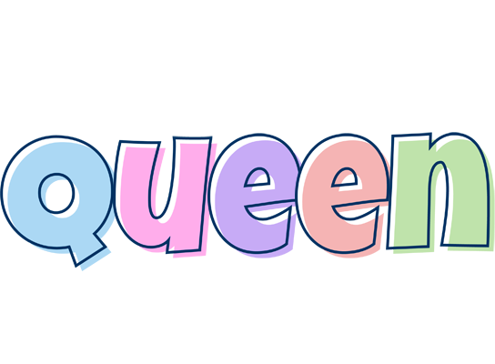 Queen pastel logo