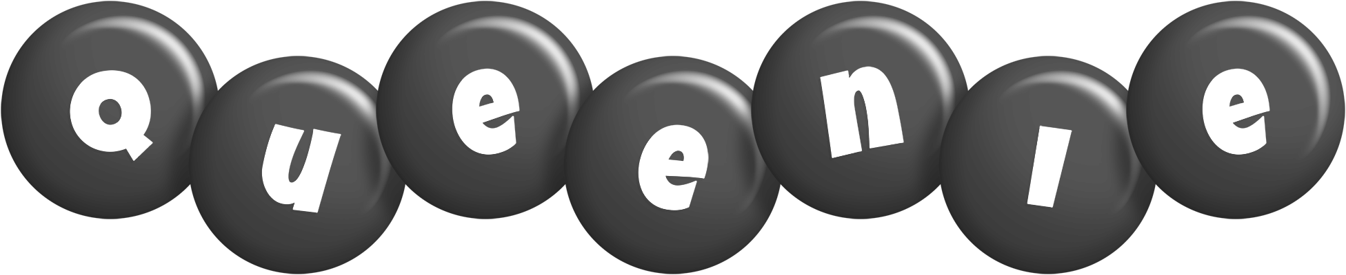 Queenie candy-black logo