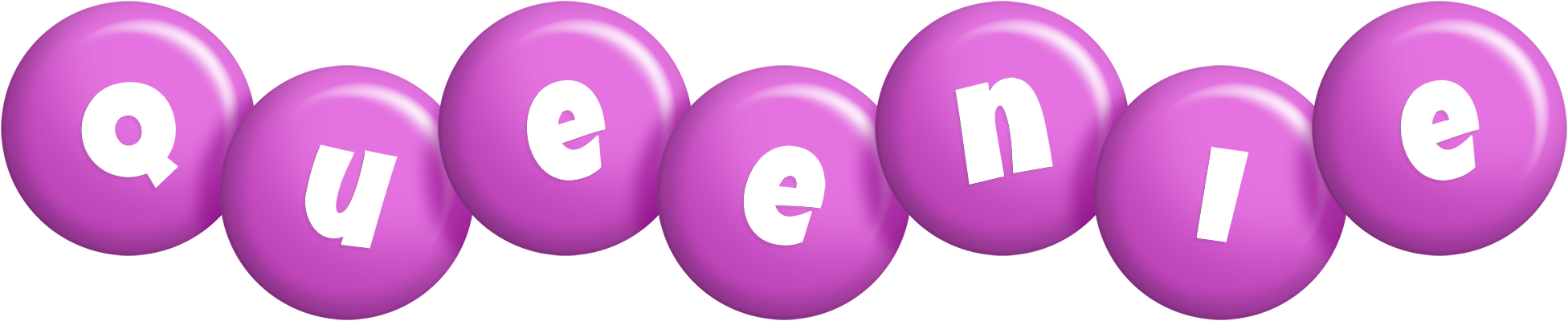 Queenie candy-purple logo