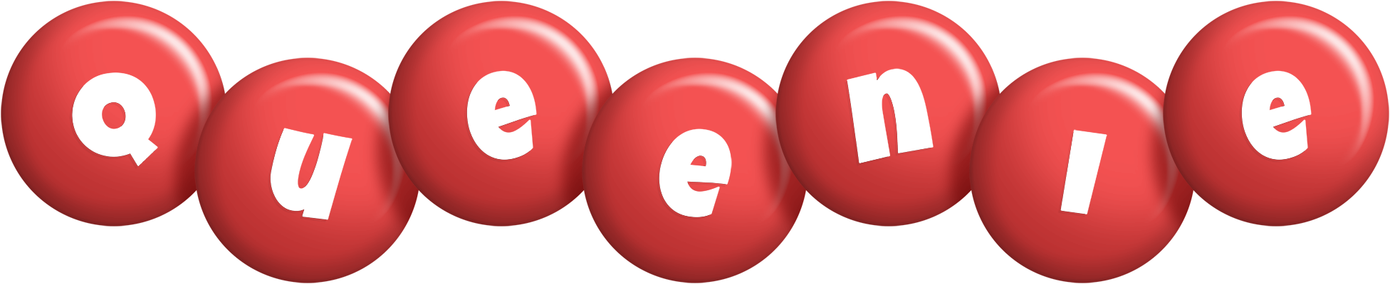 Queenie candy-red logo