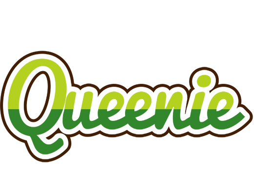 Queenie golfing logo