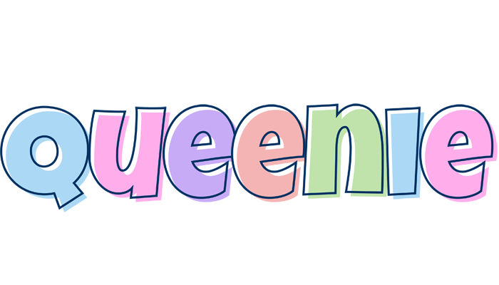Queenie pastel logo